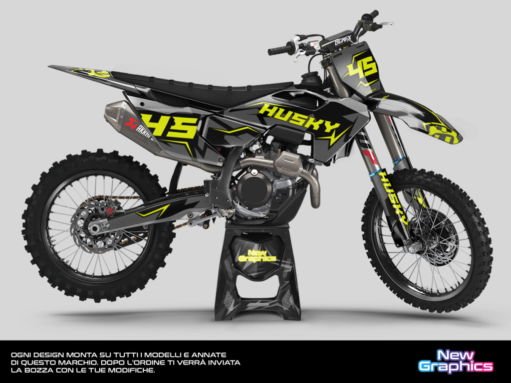 HUSQVARNA – Spark(Grigio Giallo)