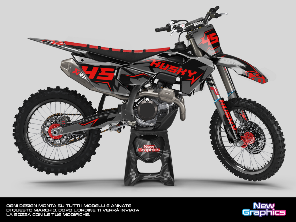 HUSQVARNA – Spark(Grigio Rosso)